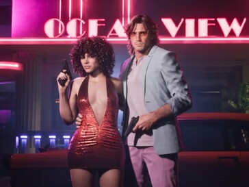 Jason en Lucia in retro-kleding met nieuwe kapsels. 