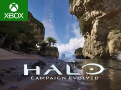 Halo: Campaign Evolved banner wordt getoond (screenshot, Halo YouTube met bewerkingen)