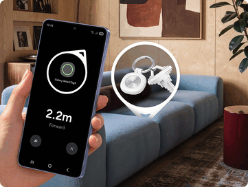 Kompasweergave van Samsung SmartTag 3.