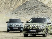 Nieuwe Tiguan prototypes in digitale camo. (Bron: Volkswagen)