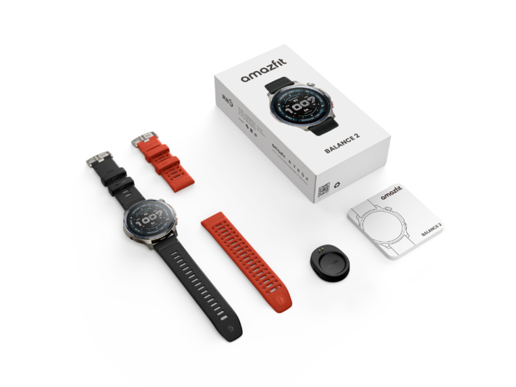 De Amazfit Balance 2 smartwatch. (Afbeeldingsbron: Amazfit)
