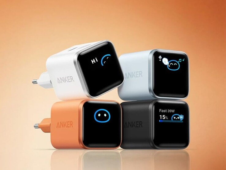 De Anker Nano-oplader (45W, Smart Display) (EU-versie)