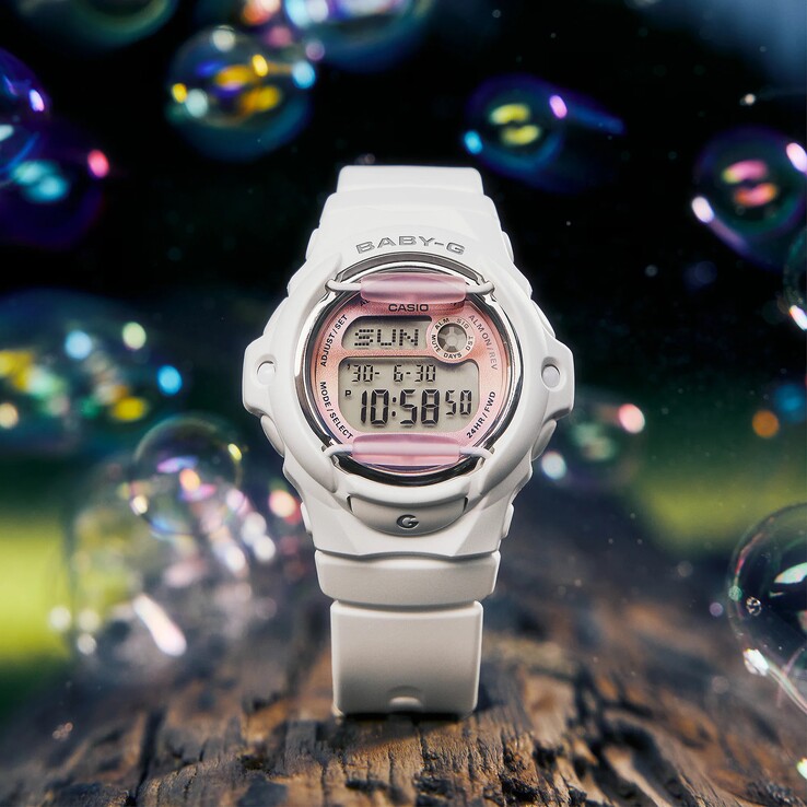 De Casio BG-169GD-7 is waterdicht tot 200 m (20 bar)