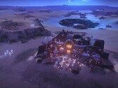 Een afbeelding waarop een gebouw te zien is in Dune: Spice Wars, momenteel met 60% korting op Steam.