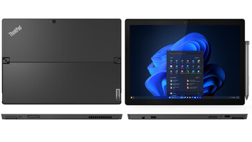 Voor-, achter- en zijaanzicht zonder toetsenbord (Afbeelding bron: Lenovo)