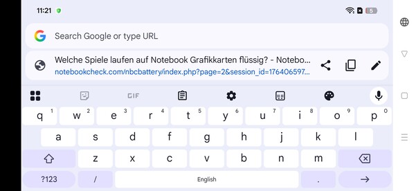 Toetsenbordlandschap