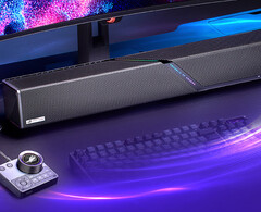 Het geluid is 2.1.2 Dolby Atmos met een 6,5-inch draadloze subwoofer van 65 W via een speciale 5 GHz-verbinding.
