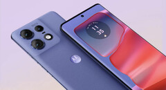 Motorola verkoopt de Edge 50 Pro in drie kleuropties, waaronder deze paarse afwerking van veganistisch leer. (Afbeeldingsbron: Motorola)