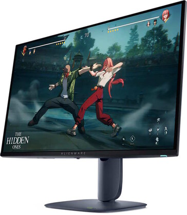 De AW2725D is een QD-OLED scherm. (Afbeeldingsbron: Dell)