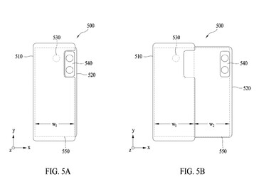 Tekeningen uit het officiële Samsung patent.