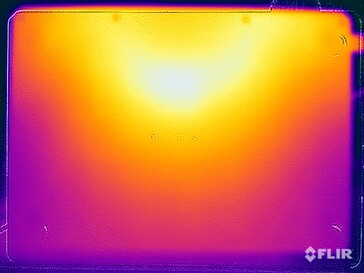 Stresstest bij oppervlaktetemperatuur (onder)