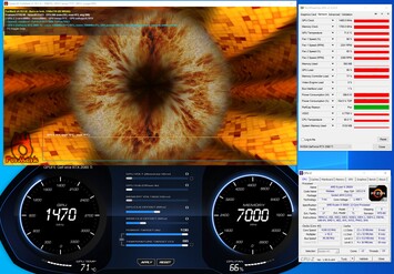 Stress test with FurMark (PT 108%)