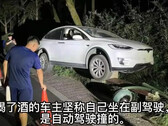 Tesla's zelfrijfunctie had niets te maken met deze crash (afbeelding: CNEVPost)