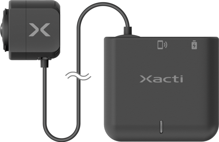 De CX-WL100 bestaat uit een compacte camerakop die is aangesloten op een afzonderlijke hoofdeenheid. De camerakop weegt ongeveer 29,5 g zonder kabel.