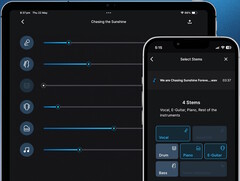 Gaudio Studio voor smartphones kan muziek weer scheiden in individuele zang- en instrumentsporen. (Afbeeldingsbron: Gaudio Lab)