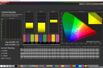 Gemengde kleuren (aangepaste instellingen, doelkleurruimte: DCI-P3)