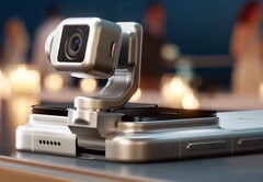 De Honor Robot Phone verpakt zijn hoofdcamera op een robotarm (Afbeeldingsbron: Honor)