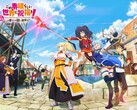 Hoofdafbeelding voor Kadokawa’s aankomende gratis te spelen mobiele RPG „KonoSuba“.