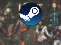 LostMagic bevat functies zoals eindbaasgevechten, arena PvP en een hele reeks verhalende missies. Afgebeeld - de cover van het spel met het Steam-logo erop (bron: Steam - Bewerkt)