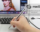 Het SonarPen-stuurprogramma verandert het touchpad van een MacBook in een tekentablet dat werkt met een SonarPen-stylus. (Afbeeldingsbron: SonarPen)