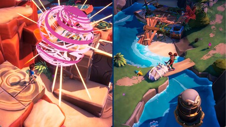 Survival Kids Switch 2 Co-Op modus (Afbeelding bron: Nintendo of America)