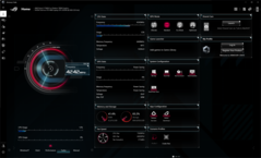 Asus Armory Krat: Dashboard