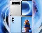 Samsung Galaxy Z Fold 8 Wide renders naast de Huawei Pura X Max.
