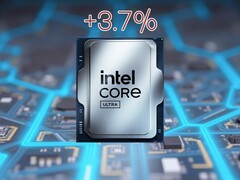 De aankomende Intel Core Ultra 270K Plus is opnieuw opgedoken op Geekbench. (Afbeeldingsbron: Intel, bewerkt)