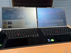 IPS (links) versus OLED (rechts)