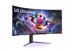 De LG UltraGear 45GR95QE biedt een WQHD-resolutie met een verversingssnelheid van 240 Hz. (Afbeelding bron: LG)