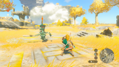 Gevechten in The Legend of Zelda: Tears of the Kingdom Switch 2-versie (Afbeeldingsbron: Nintendo of America)