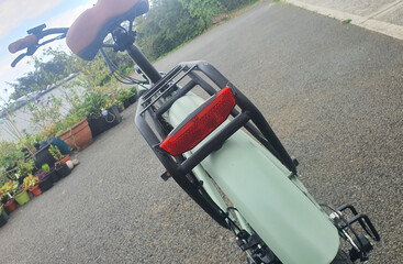 Achterlicht op de Touroll B2 e-bike