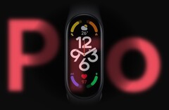 De Xiaomi Band 7 Pro zou kunnen komen met een grotere batterij (+70 mAh) dan de gewone Band 7. (Afbeelding bron: Xiaomi Band 7 - bewerkt)