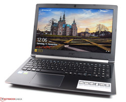 De Acer Aspire 7 A715, geleverd door Acer Germany.