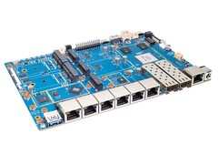 BPI-R4 Pro: Nieuwe single-board computer met veel netwerkconnectiviteitsopties. (Afbeelding bron: Banana Pi)