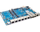 BPI-R4 Pro: Nieuwe single-board computer met veel netwerkconnectiviteitsopties. (Afbeelding bron: Banana Pi)