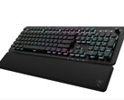 Het mechanische gamingtoetsenbord Turtle Beach Vulcan II XP Air met zijn afneembare zachte polssteun.