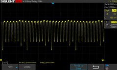 100% helderheid: 60 Hz PWM (60 Hz vernieuwingsfrequentie)