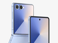 De Galaxy Z Flip komt qua ontwerp steeds dichter in de buurt van de Motorola Razr. (Afbeeldingsbron: Android Headlines & OnLeaks)