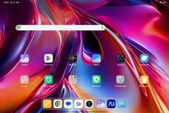 Xiaomi Pad 7: Beginscherm