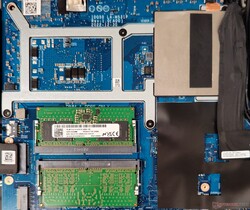 Dell G15 5530: CPU, GPU en geheugenmodules