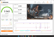 3DMark Fire Strike - batterijmodus