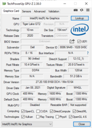 GPU-Z systeem info