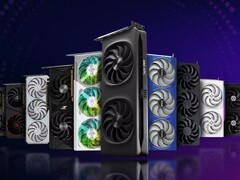 Artistieke render van Intel Arc Battlemage GPU&#039;s. (Afbeeldingsbron: Intel)