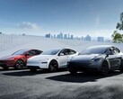 Model Y SUV in verschillende kleuren