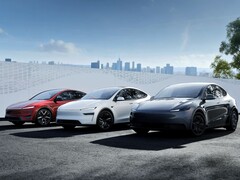 Model Y SUV in verschillende kleuren