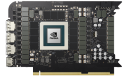 RTX 4090 FE referentie PCB met AD102 GPU. (Afbeelding: Nvidia)