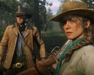 Een afbeelding uit Red Dead Redemption 2 van Arthur Morgan en Sadie Adler. (Afbeeldingsbron: Rockstar Games)