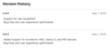 De release notes voor een recente update voor de soundcore app voor iOS.