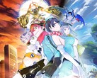 Belangrijkste promotiemateriaal voor Digimon Story: Time Stranger.